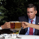 President Obama, Professor Henry Louis Gates Jr. and Cambridge, Mass., Police Sgt. James Crowley at their "Beer Summit"in the White House Rose Garden on July 30, 2009. (Credit: Pete Souza/White House)